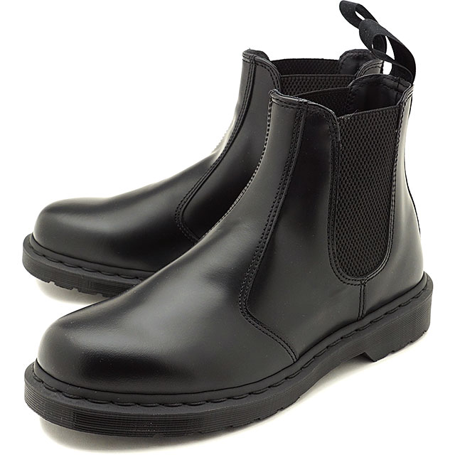 ドクターマーチン Dr.Martens モノ チェルシーブーツ [25685001]  2976 MONO CHELSEA BOOT サイドゴアブーツ BLACK ブラック【s】