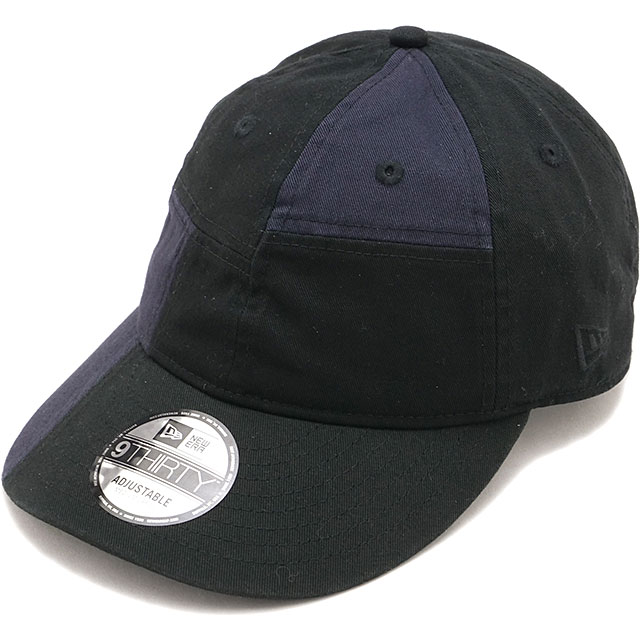 ニューエラ キャップ NEW ERA CAP パッチワーク [14744975 SS26] 9THIRTY PATCHWORK 帽子 サイズ調整可能 ブラック ブラック/ネイビー