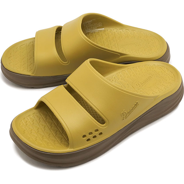 ダナー Danner サンダル ミズグモ スウィフト スライド [D827100 SS26] MIZUGUMO SWIFT SLIDE スポーツサンダル タウン ブラウンイエロー SAFARI