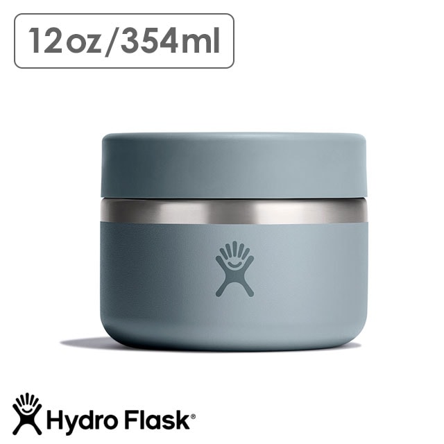 ハイドロフラスク Hydro Flask フード ジャー 354ml [8900570177261 SS26] FOOD 12oz FOOD JAR ステンレスボトル 保温 保冷 グレー ShaleGray