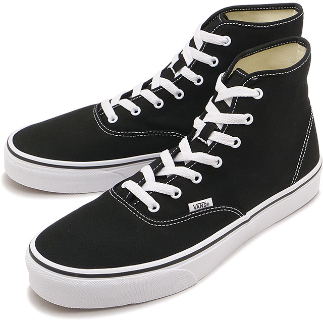 バンズ VANS スニーカー メンズ オーセンティック ハイ 2.0 [VN000E8H6BT FW26] Authentic Hi 2.0ハイカットシューズ 黒 BLACK/TRUE-WHITE