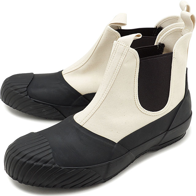 ムーンスター ファインバルカナイズド MOONSTAR FINE VULCANIZED オールウェザーサイドゴア ALW SIDEGOA [54321183] 日本製 キャンバススニーカー サイドゴアブーツ BEIGEBLK ベージュ