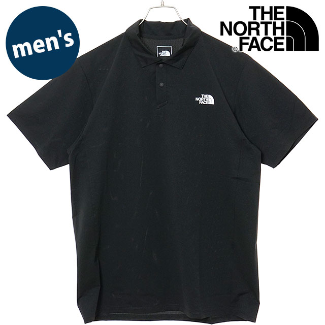 THE NORTH FACE ALL DAY TECH ポロシャツ Mブラック ザ・ノース・フェイス THE NORTH FACE ショートスリーブテックポロ