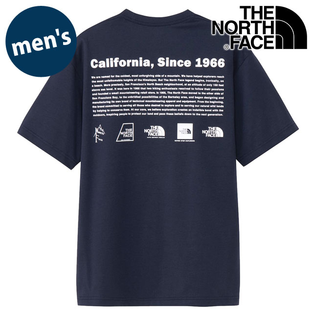 ザ・ノース・フェイス THE NORTH FACE ショートスリーブヒストリカルロゴティー [NT32407-UN SS25] S/S Historical Logo Tee メンズ TNF 半袖Tシャツ アーバンネイビー 【メール便配送】