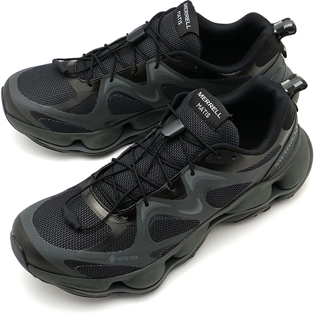 メレル MERRELL スニーカー スピード アーク マティス ゴアテックス [J038253 SS25] M SPEED ARC MATIS GTX メンズトレッキングシューズ GORE-TEX 防水 BLACK