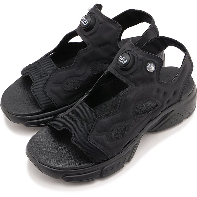 リーボック Reebok インスタポンプフューリー サンダル [100251112 FW25] INSTAPUMP FURY SANDAL レディーススポーツサンダル BLACK/BLACK/WHITE