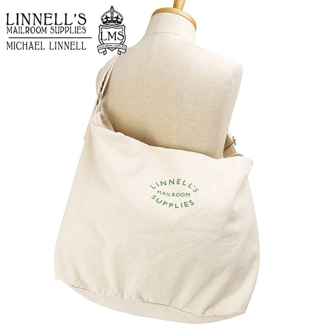 マイケルリンネル MICHAEL LINNELL ショルダーバッグ [MLRC-03] 32L Shoulder Bag メンズ・レディースキャンバスバッグ 通勤 通学 IVORY/GREEN