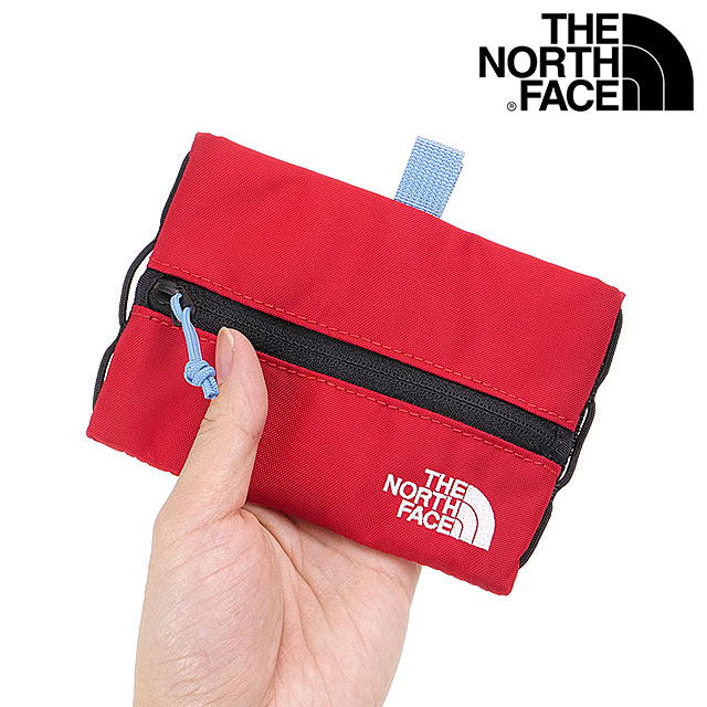 ザ・ノース・フェイス THE NORTH FACE ビルビーフラットポーチM [NN22606-TR SS26] Bilby Flat Pouch M バッグインバッグ アクセサリーポーチ ファスナー開閉 TNFレッド 【メール便配送】