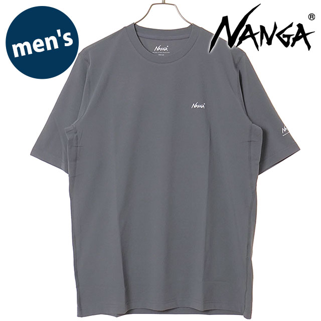 ナンガ NANGA メンズ エアーフレックス ラッシュガードTシャツ [N2610-1M154A SS26] AirFlex RASH GUARD TEE 半袖 グレー GRY 【メール便配送】