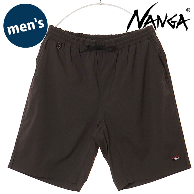ナンガ NANGA メンズ スイムショーツ [N2500-1E521A SS26] SWIM SHORTS 水着 ハーフパンツ 黒 BLK 【メール便配送】