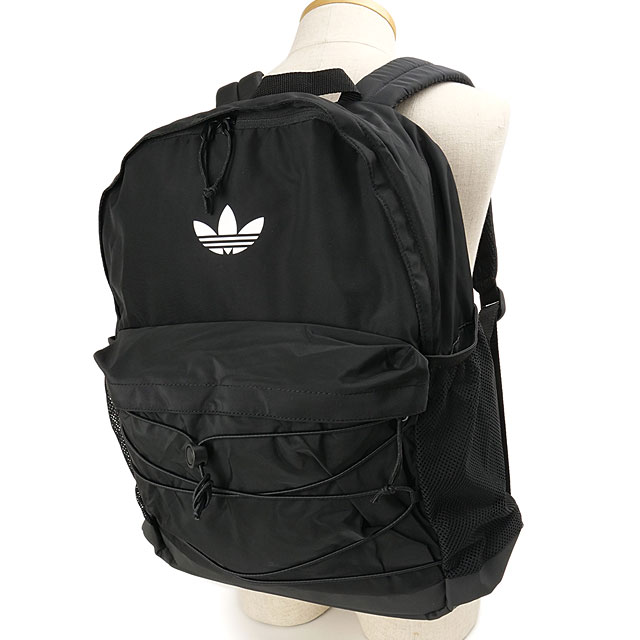 アディダス オリジナルス adidas Originals バックパック [CN314/KQ6384 FW26] BACKPACK メンズ・レディースリュック バッグ 大容量 通勤 通学 デイリー シンプル 黒 ブラック