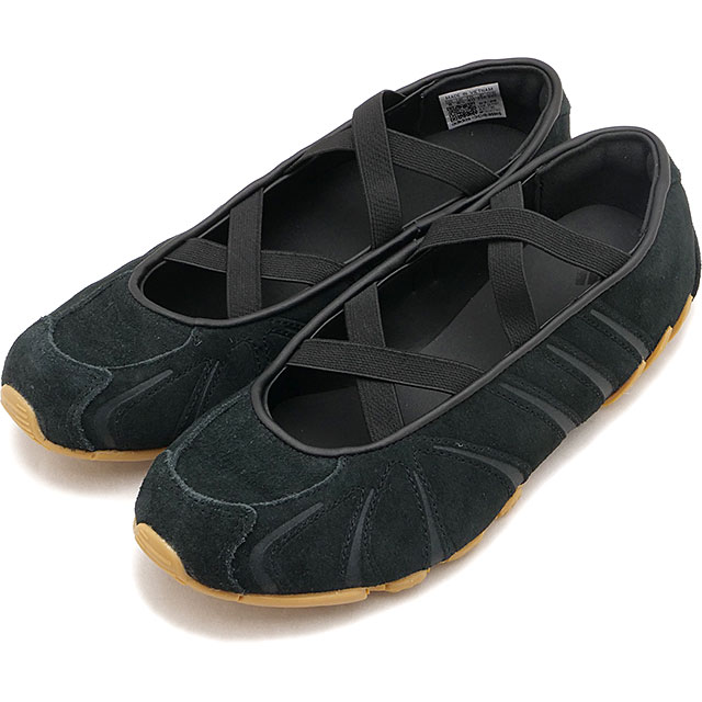 アディダス オリジナルス adidas Originals スニーカー レディース ゴースト スプリント バレエ ウィメンズ [KI7740 FW26] GHOST SPRINT BALLET W バレエシューズ 軽量 トレンド 黒 コアブラック/コアブラック/ガム