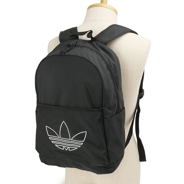アディダス オリジナルス adidas Originals アディカラー バックパック [I9256/KD7859 FW26] ADICOLOR BACKPACK メンズ・レディースリュック バッグ 軽量 通勤 通学 デイリー 人気 黒 ブラック