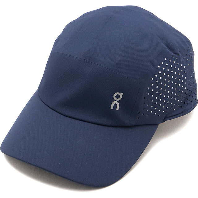 オン On ライトウェイト キャップ [2UF10330255 FW26] Lightweight Cap 帽子 ランニング 軽量 通気性 スポーツ ネイビー Navy