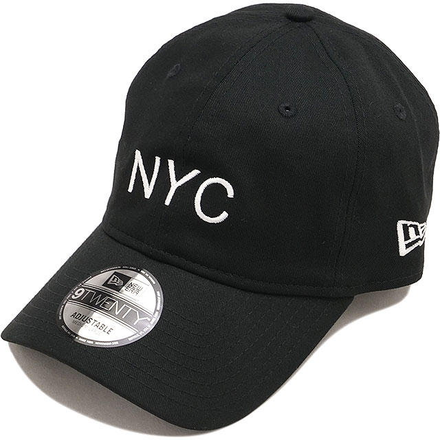 ニューエラ キャップ NEW ERA CAP ニューヨークシティ [14745041 SS26] 9TWENTY NYC 帽子 サイズ調整可能 ブラック