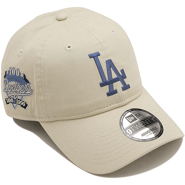 ニューエラ キャップ NEW ERA CAP ロサンゼルス・ドジャース [14745082 SS26] 9TWENTY LOSDOD SIDE PATCH 帽子 MLB サイズ調整可能 ホワイト ストーン