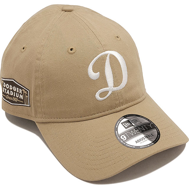 ニューエラ キャップ NEW ERA CAP ロサンゼルス・ドジャース [14745084 SS26] 9TWENTY LOSDOD PRAC SIDE PATCH 帽子 MLB サイズ調整可能 ベージュ キャメル