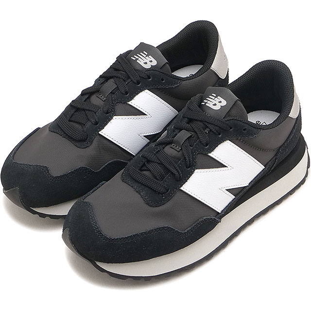 ニューバランス NEWBALANCE スニーカー レディース W237 [W23731P FW26] W237 Bワイズ ランニングスタイル カジュアル 軽量 レトロ ブラック/シルバー