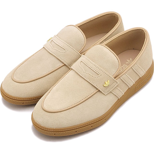 アディダス オリジナルス adidas Originals スニーカー レディース ハンドボール スペツィアル ローファー ウィメンズ [KJ0639 FW26] HANDBALL SPEZIAL LOAFER W ローファー スニーカー カジュアル 人気 トレンド マジックベージュ/マジックベージュ/ガム