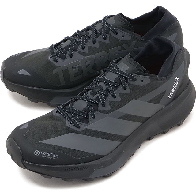 アディダス テレックス adidas TERREX スニーカー テレックス アグラヴィック GTX 2 [HQ5089 FW26] TERREX AGRAVIC GTX 2 トレイルランニングシューズ トレラン 防水 ゴアテックス 黒 コアブラック/グレーシックス/カーボン