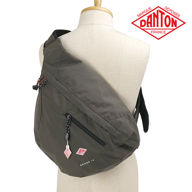 ダントン DANTON ローヌ [RHONE 14 FW26] RHONE 14 ワンショルダー ショルダーバッグ ミニバッグ 軽量 コンパクト カジュアル 人気 グレー DK.GREY(WHITE)