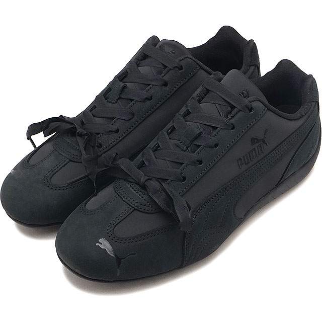 プーマ PUMA スニーカー レディース スピードキャット エトワール ウィメンズ [407673-02 FW26] Speedcat Etoile Wnsシューズ 薄底 フェミニン 黒 PUMA-Black