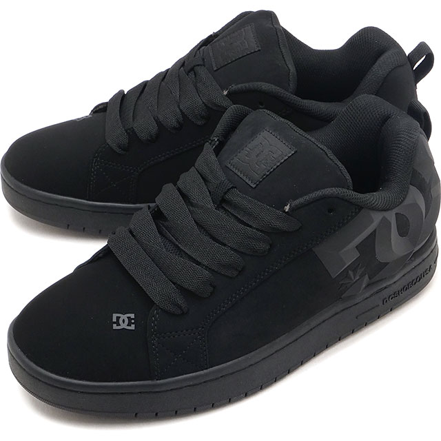 ディーシーシューズ DC SHOES スニーカー メンズ コート グラフィック ベベルド [DM264010 FW26] COURT GRAFFIK BEVELED スケートシューズ スケシュー 厚底 ボリューム ストリート 人気モデル ブラック BLACK/BLACK/GREY