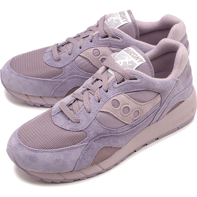 サッカニー Saucony スニーカー シャドウ6000 [S70441-70 SS25] SHADOW 6000 ユニセックスレトロランニングシューズ クラシック パープルグレー PURPLE