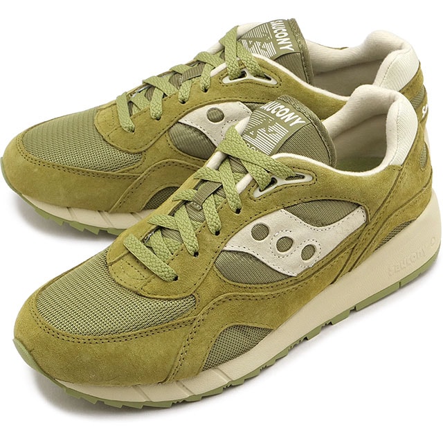 サッカニー Saucony スニーカー シャドウ6000 [S70441-71 SS25] SHADOW 6000 ユニセックスレトロランニングシューズ クラシック グリーン SAGE