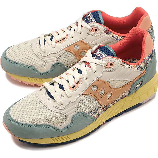 サッカニー Saucony スニーカー シャドウ5000 [S71015-3 SS26] SHADOW 5000 ユニセックスレトロランニングシューズ クラシック マルチカラー BEIGE/BLUE
