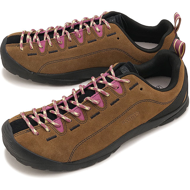 返品交換送料無料 キーン KEEN スニーカー メンズ ジャスパー [1032593 FW26] M JASPERスエードシューズ ブラウン BISON/VIOLET-QUARTZ