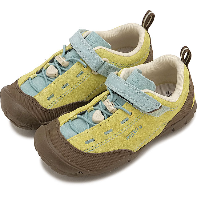 キーン KEEN スニーカー キッズ ジャスパー ツー [1032606 FW26] CHILDREN JASPER II 男の子・女の子 チルドレン 子供靴 スエードシューズ イエロー LEMON-GRASS/AQUIFER