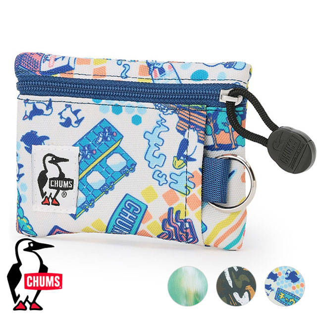チャムス CHUMS リサイクルキーコインケース [CH60-3574 FW26] Recycle Key Coin Case 小物 ミニ財布 キーケース アクセサリーポーチ 【メール便配送】