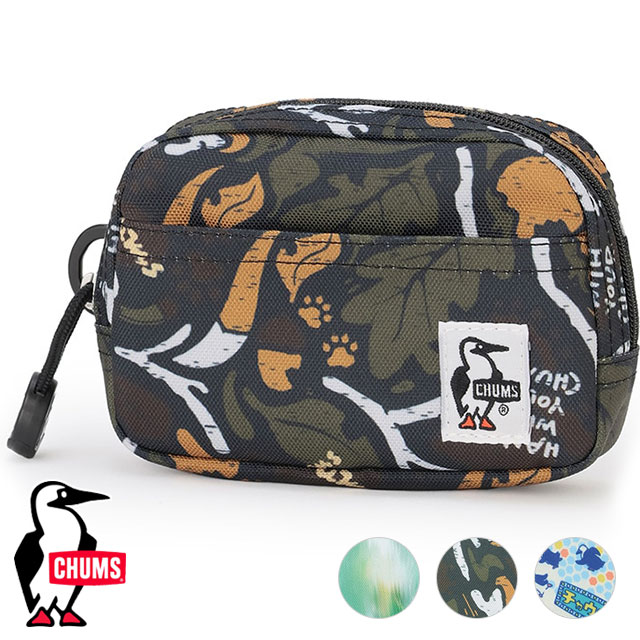 チャムス CHUMS リサイクルデュアルソフトケース [CH60-3987 FW26] Recycle Dual Soft Case 小物 ミニ財布 小銭入れ コインケース アクセサリーポーチ 【メール便配送】
