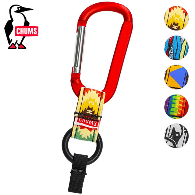チャムス CHUMS クリップボトルホルダー [CH61-1174 FW26] Clip Bottle Holder 小物 ペットボトルホルダー カラビナ付き 【メール便配送】