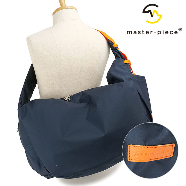 マスターピース master-piece アーク ショルダーバッグ [224060 SS25] 24L Ark SHOULDER BAG メンズ・レディース日本製 ボディバッグ ワンショルダー NAVY