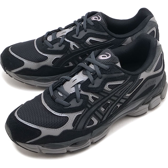 アシックス スポーツスタイル ASICS SportStyle スニーカー ゲルエヌワイシー [1201A789-020 FW26] GEL-NYC ユニセックスシューズ オールシーズン 春夏秋冬 グレー GRAPHITE-GREY/BLACK
