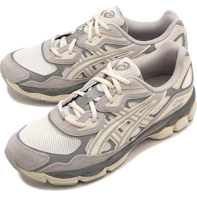 アシックス スポーツスタイル ASICS SportStyle スニーカー ゲルエヌワイシー [1201A789-103 FW26] GEL-NYC ユニセックスシューズ オールシーズン 春夏秋冬 ベージュ CREAM/OYSTER-GREY