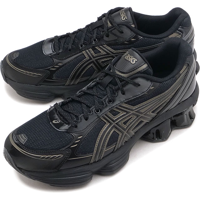 アシックス スポーツスタイル ASICS SportStyle スニーカー メンズ ゲルキネティック フルーエント [1203A591-003 FW26] GEL-KINETIC FLUENT ユニセックスシューズ オールシーズン 春夏秋冬 ブラック BLACK/GRAPHITE-GREY