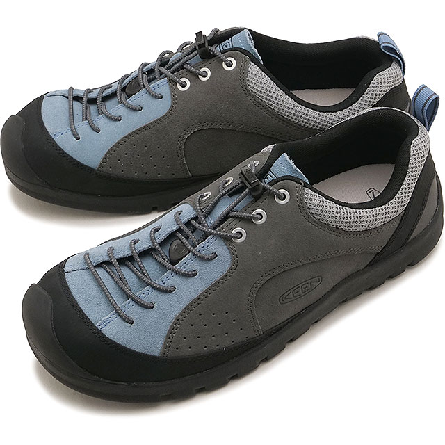 返品交換送料無料 キーン KEEN スニーカー メンズ ジャスパー ロックス エスピー [1032957 FW26] M JASPER "ROCKS" SPスエードシューズ グレー MAGNET/FADED-DENIM