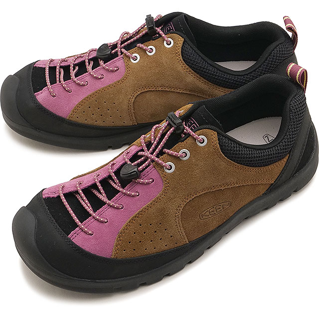返品交換送料無料 キーン KEEN スニーカー メンズ ジャスパー ロックス エスピー [1032959 FW26] M JASPER "ROCKS" SPスエードシューズ ブラウン BISON/VIOLET-QUARTZ
