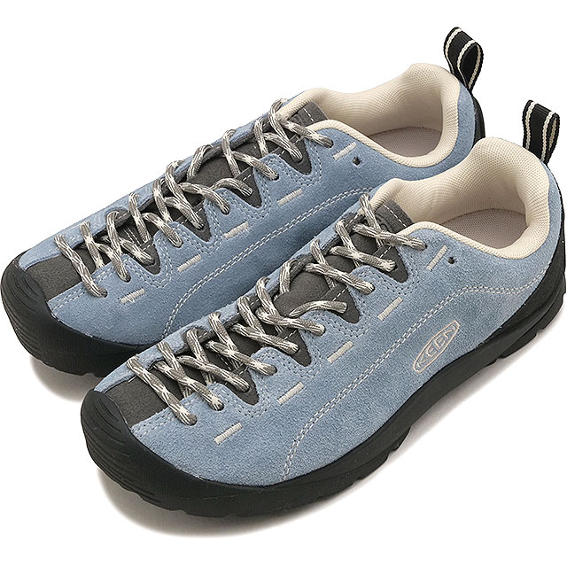 返品交換送料無料 キーン KEEN スニーカー レディース ジャスパー [1032941 FW26] W JASPERスエードシューズ ブルー FADED-DENIM/MAGNET