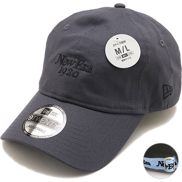 ニューエラ NEW ERA 9TWENTY スペアストラップ キャップ [15137215 FW26] 920 SPARE STRAP GRA 263 帽子 ストリート カジュアル 替えストラップ付 グレー