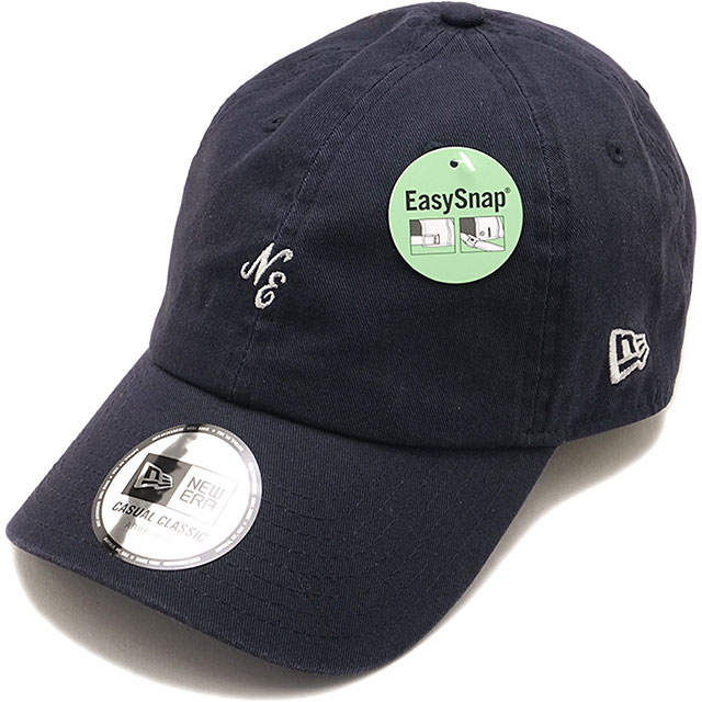 ニューエラ NEW ERA カジュアルクラシック CL NE ミニロゴ キャップ [15136966 FW26] CC CL NE MINI LOGO NVY 263 帽子 ストリート カジュアル 定番 シンプル ネイビー