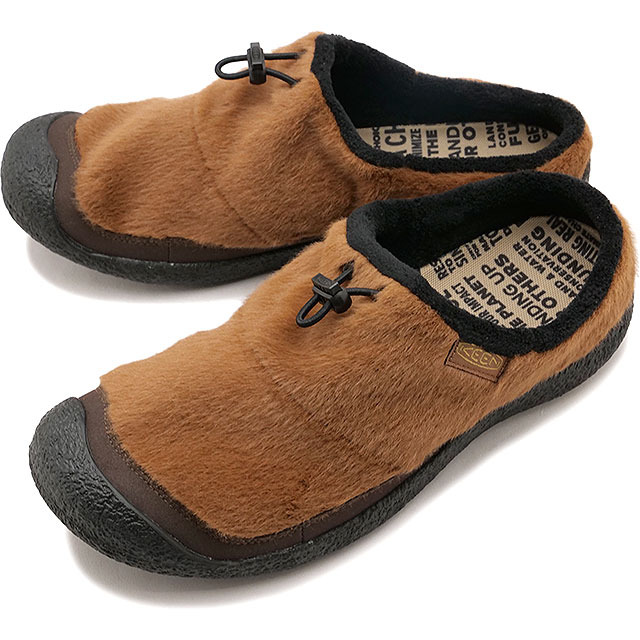 キーン KEEN スニーカー メンズ ハウザー スリー スライド [1029443] M HOWSER III SLIDEスリッポン クロッグサンダル モックシューズ キャンプ BISON/BLACK