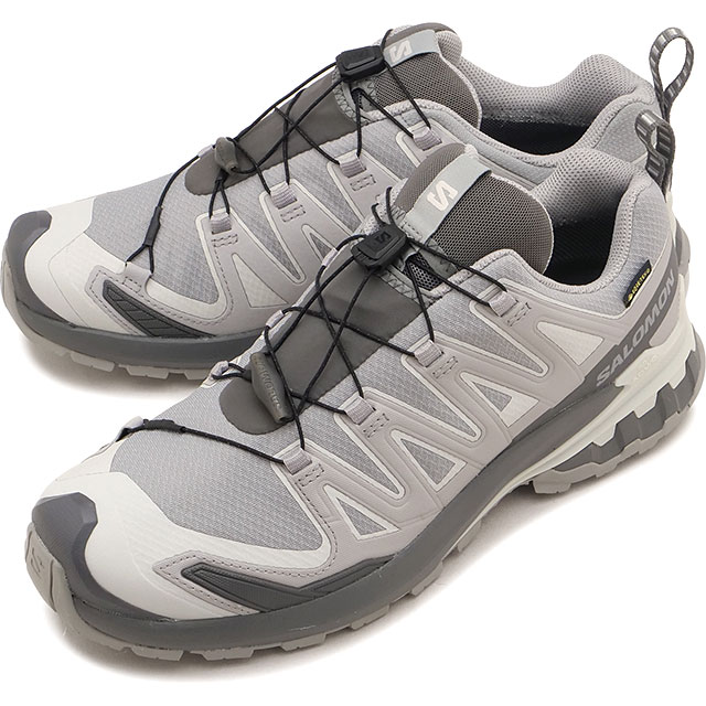 サロモン SALOMON スニーカー メンズ エックスエー プロ 3D V9 ゴアテックス [L49199100 FW26] XA PRO 3D V9 GTX 防水 トレイルランニングシューズ トレラン GORE-TEX グレー ALLOY/CASTLEROCK/LUNAR-ROCK