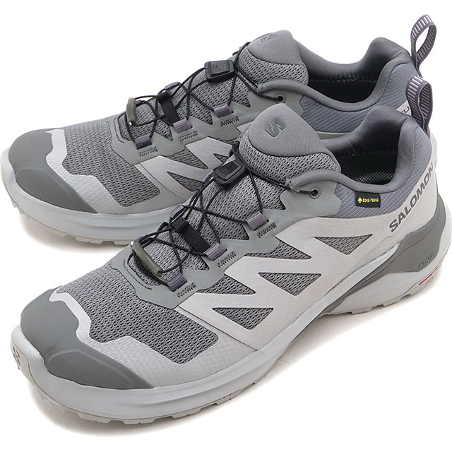サロモン SALOMON スニーカー メンズ エックス アドベンチャー ゴアテックス [L45457600 FW26] X-ADVENTURE GTX 防水 ハイキングシューズ トレイルシューズ GORE-TEX グレー CASTLEROCK/ALLOY/ASPHALT