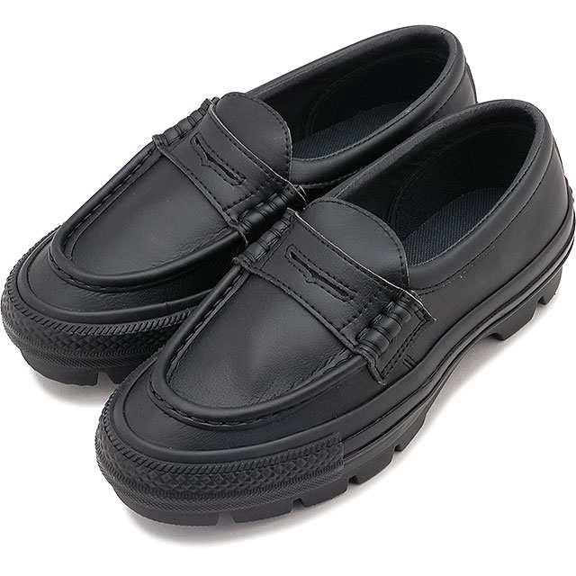 コンバース CONVERSE スニーカー レディース オールスター チャンク ローファー [31314200] ALL STAR CHUNK LOAFER ウィメンズシューズ ローカット BLACKMONOCHROME