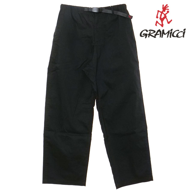 グラミチ Gramicci T/C ツイル ワイドパンツ [GMP5-FJP004] T/C TWILL WIDE PANT メンズ ロングパンツ BLACK