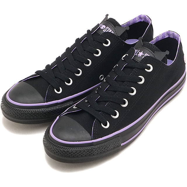 コンバース CONVERSE スニーカー レディース オールスター ローカット/クロミ [31318850 FW26] ALL STAR OX / KUROMIシューズ サンリオ ブラック KUROMI